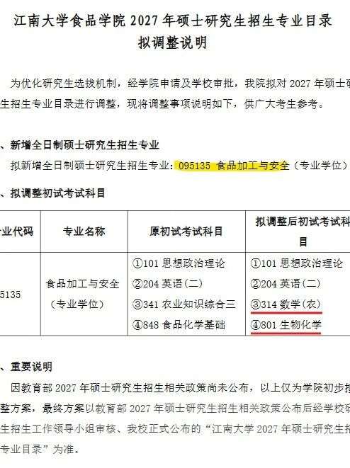 有停招！江大、江师27初试调整通知！